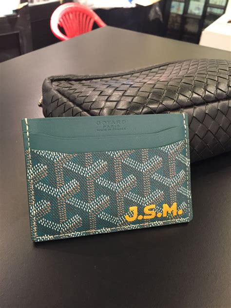 goyard card holder dupe|goyard card holder khaki.